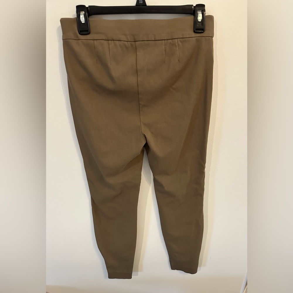White House Black Market Slim Brown Ankle Pants, size 6 - Picture 4 of 9
